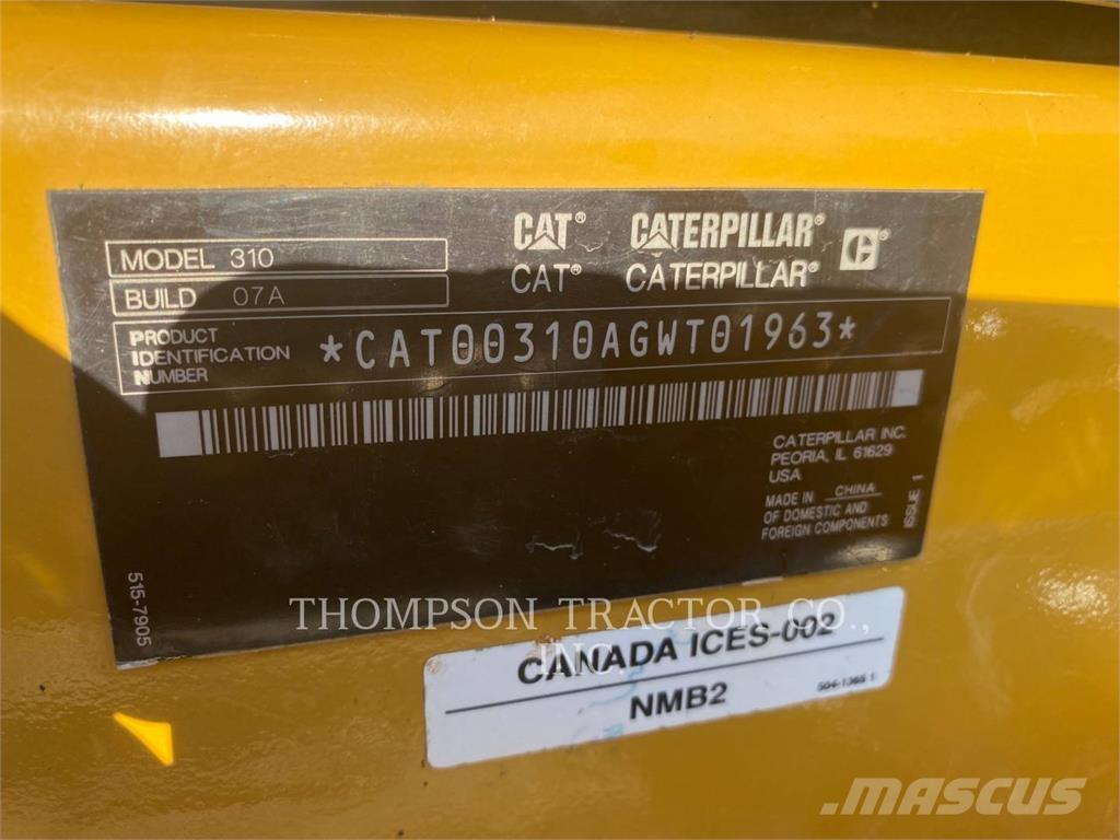 CAT 310 Гусеничные экскаваторы