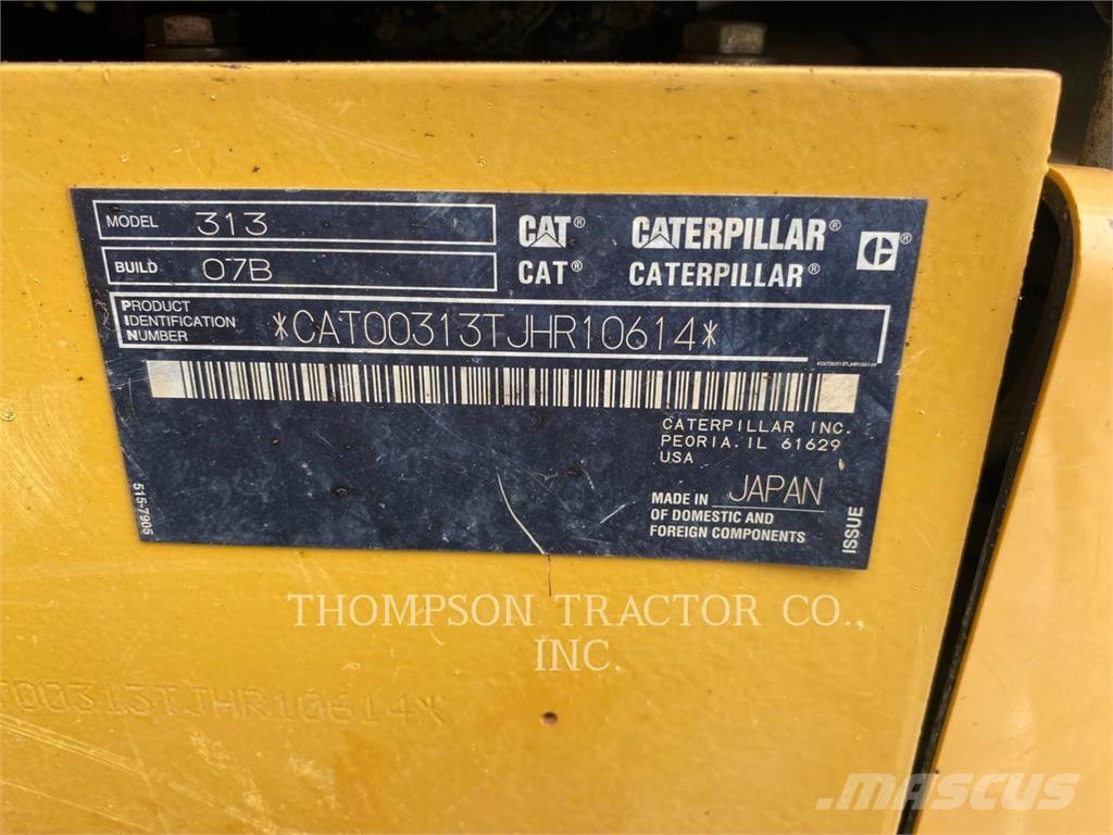 CAT 313 Гусеничные экскаваторы