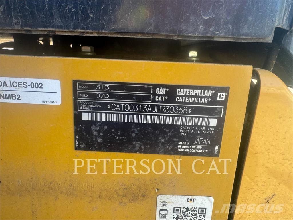 CAT 313 Гусеничные экскаваторы