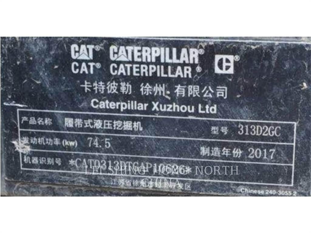 CAT 313D2GC Гусеничные экскаваторы