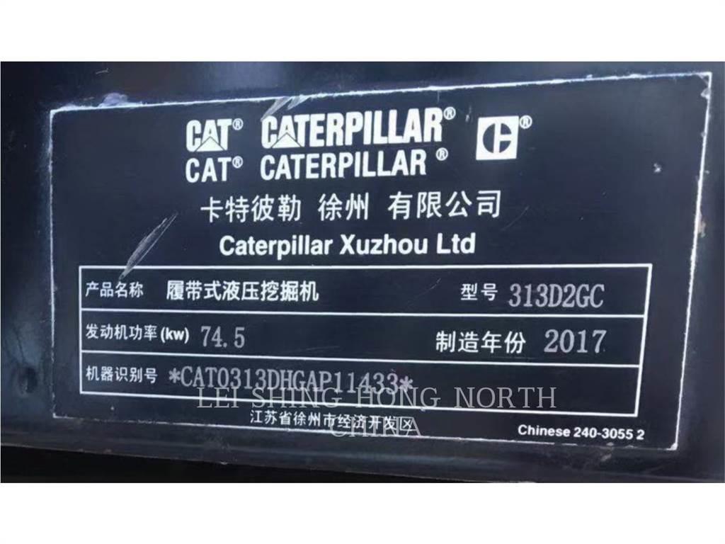 CAT 313D2GC Гусеничные экскаваторы