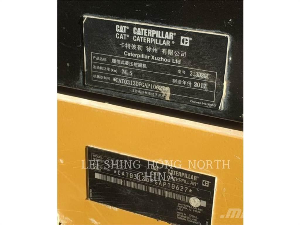 CAT 313D2GC Гусеничные экскаваторы