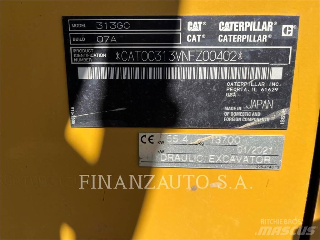 CAT 313GC Гусеничные экскаваторы