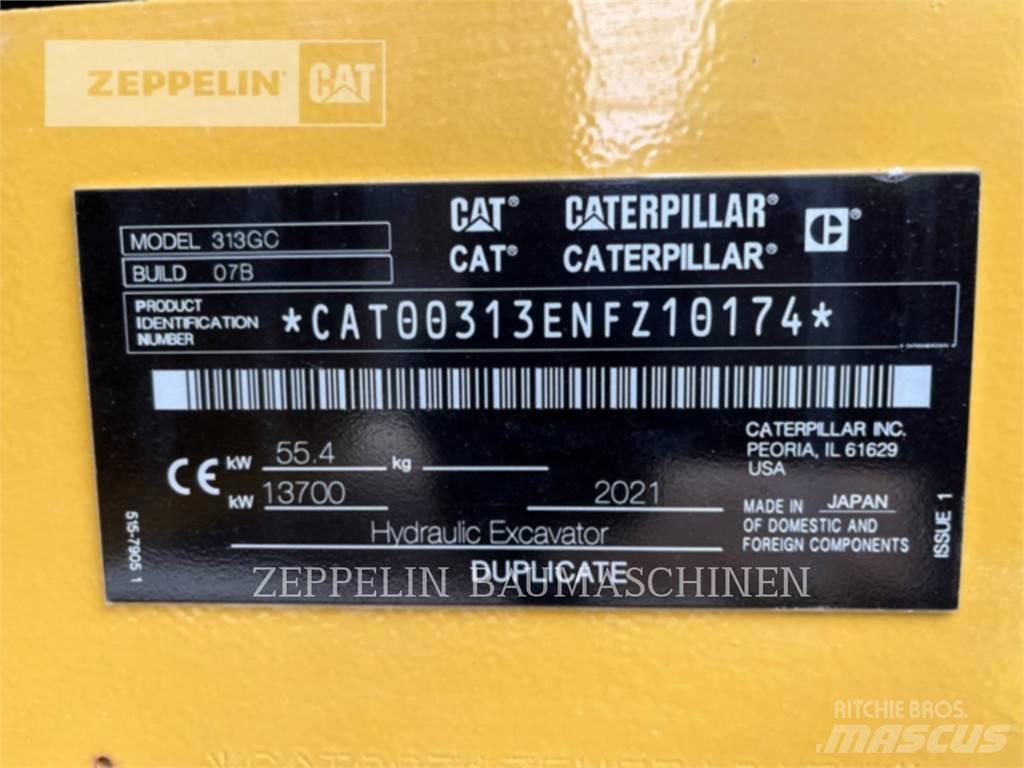CAT 313GC Гусеничные экскаваторы