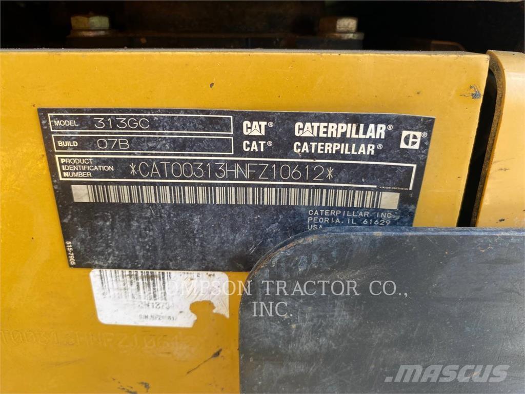 CAT 313GC Гусеничные экскаваторы