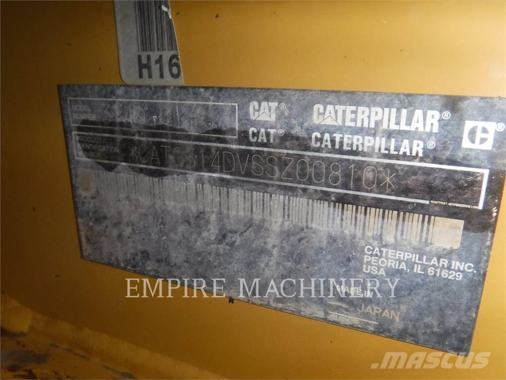 CAT 314DLCR Гусеничные экскаваторы