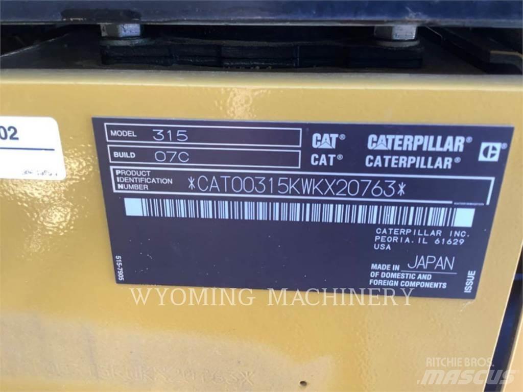 CAT 315 Гусеничные экскаваторы
