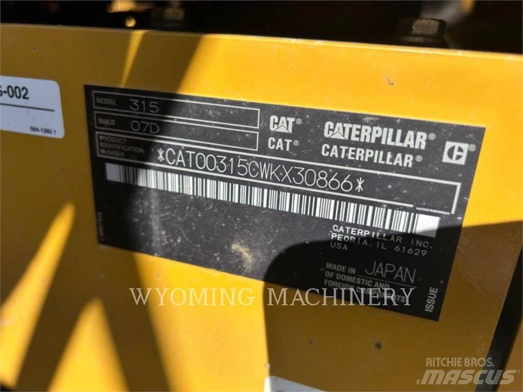 CAT 315 Гусеничные экскаваторы