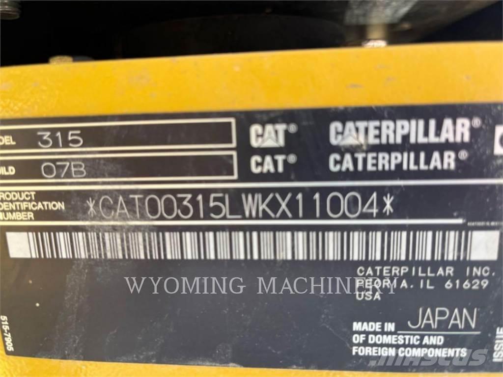 CAT 315 Гусеничные экскаваторы