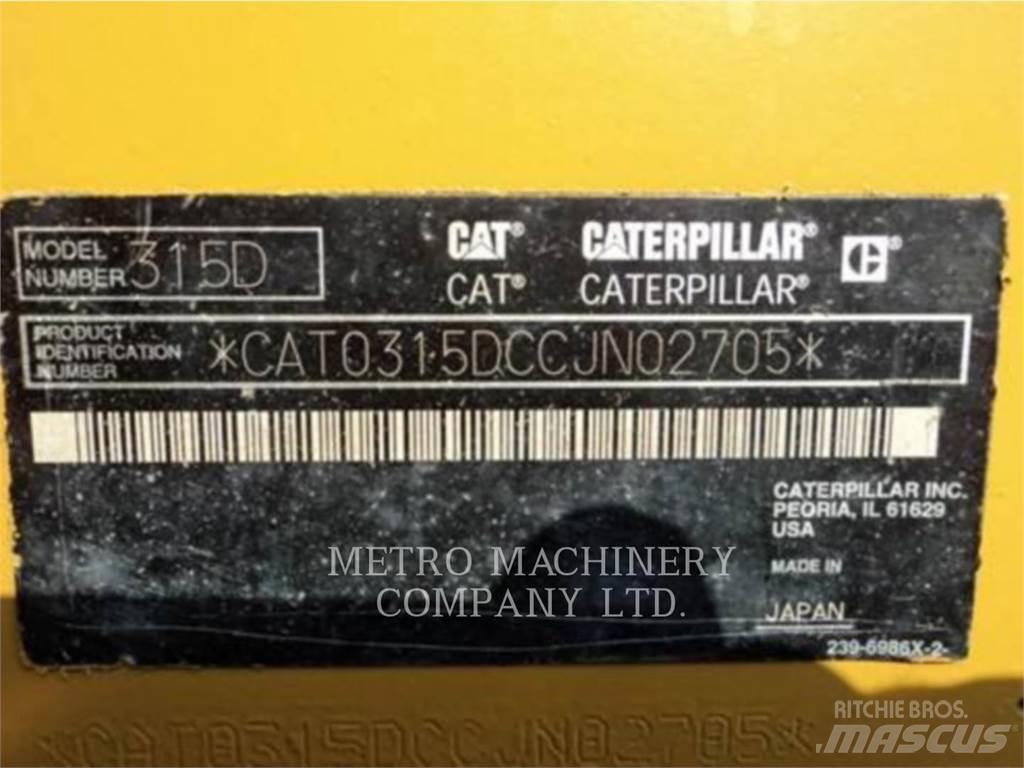 CAT 315DL Гусеничные экскаваторы