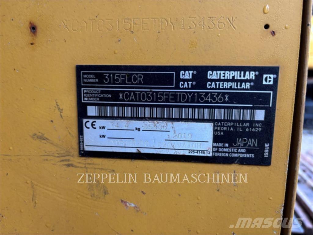 CAT 315FL Гусеничные экскаваторы