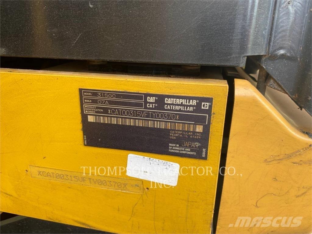CAT 315GC Гусеничные экскаваторы