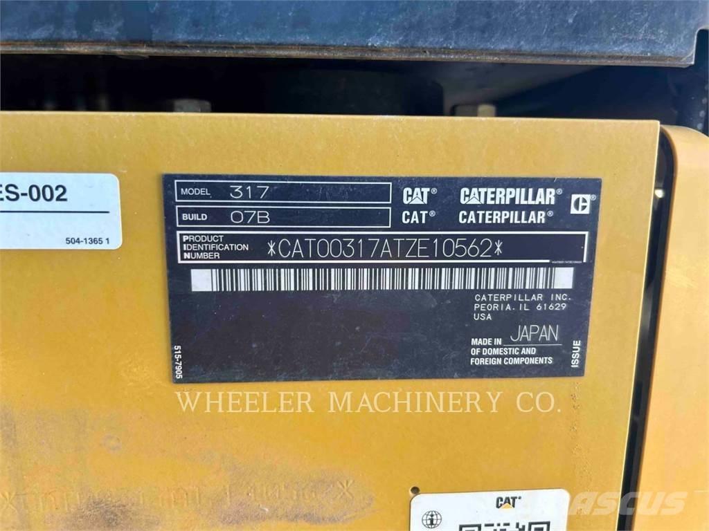 CAT 317 TH Гусеничные экскаваторы