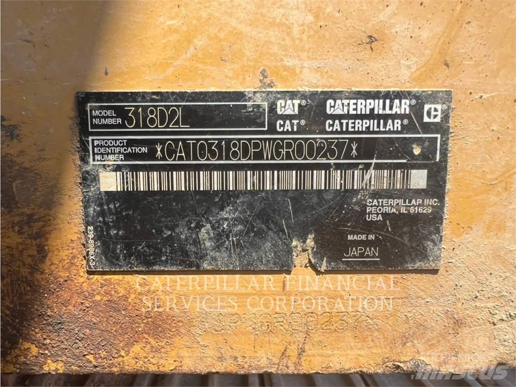 CAT 318D2L Гусеничные экскаваторы