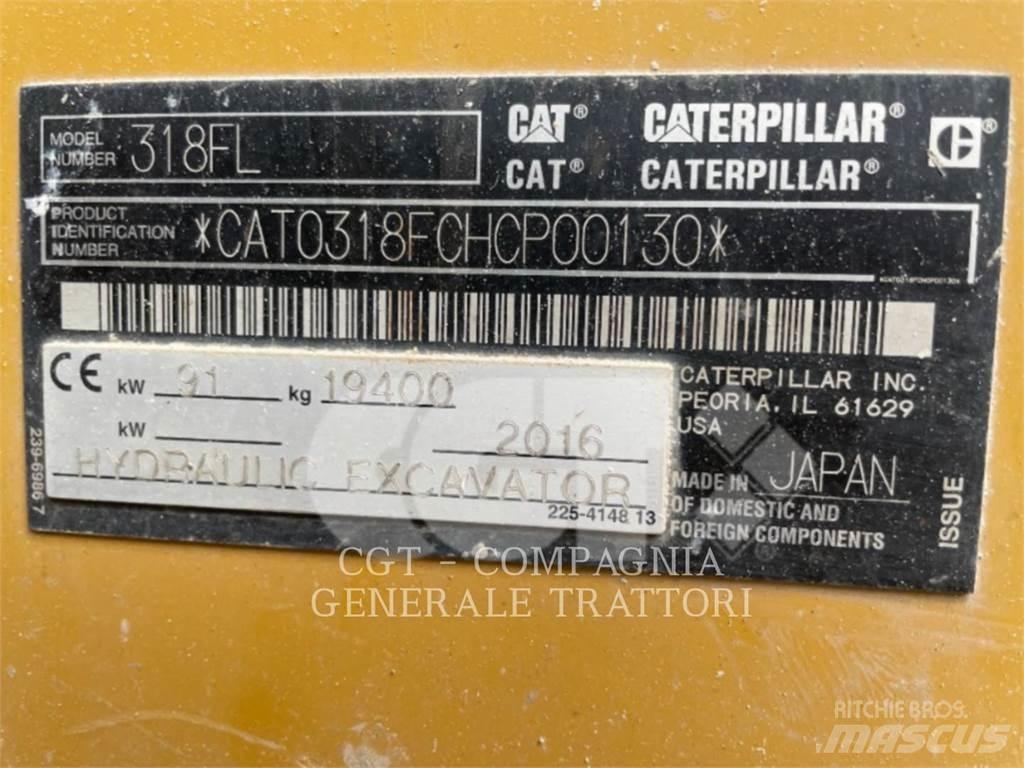 CAT 318F Гусеничные экскаваторы