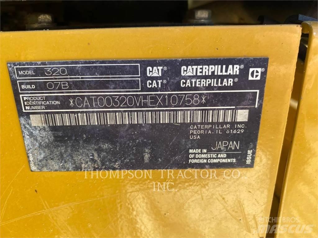 CAT 320 Гусеничные экскаваторы