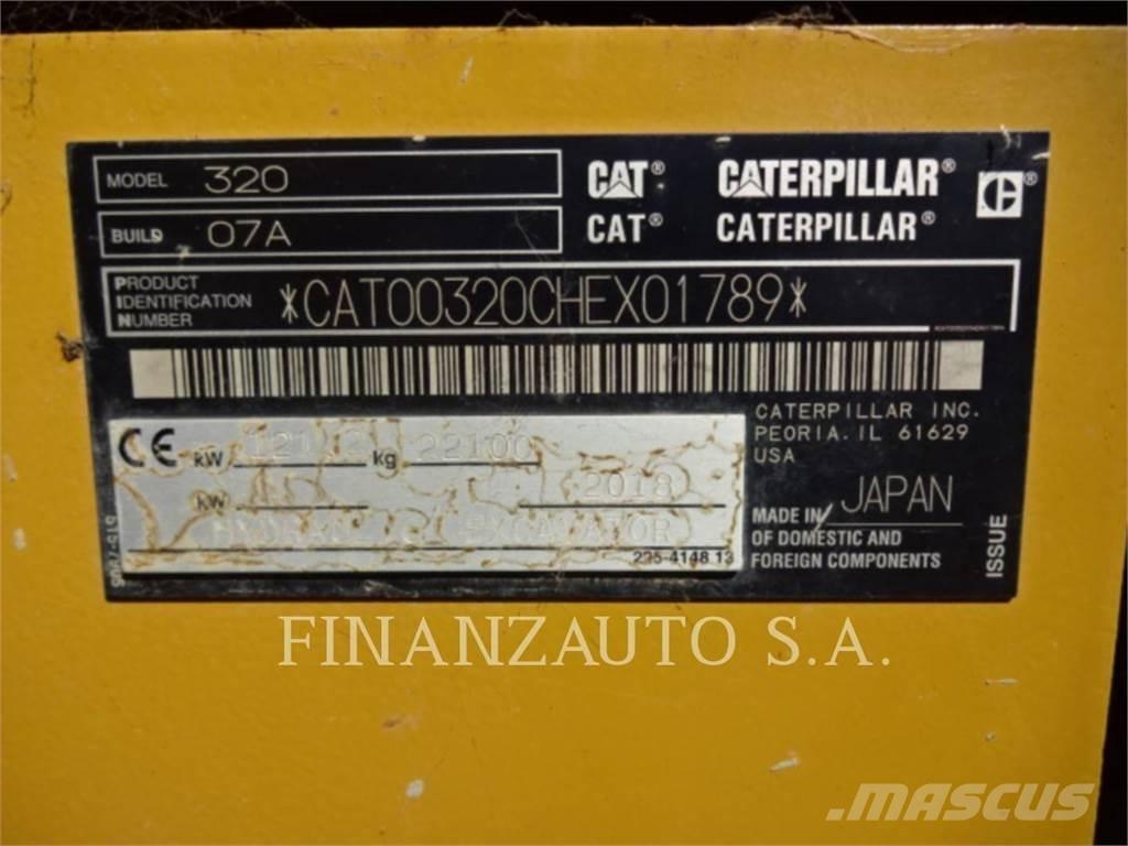 CAT 320 Гусеничные экскаваторы