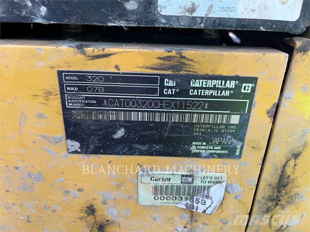 CAT 320 Гусеничные экскаваторы