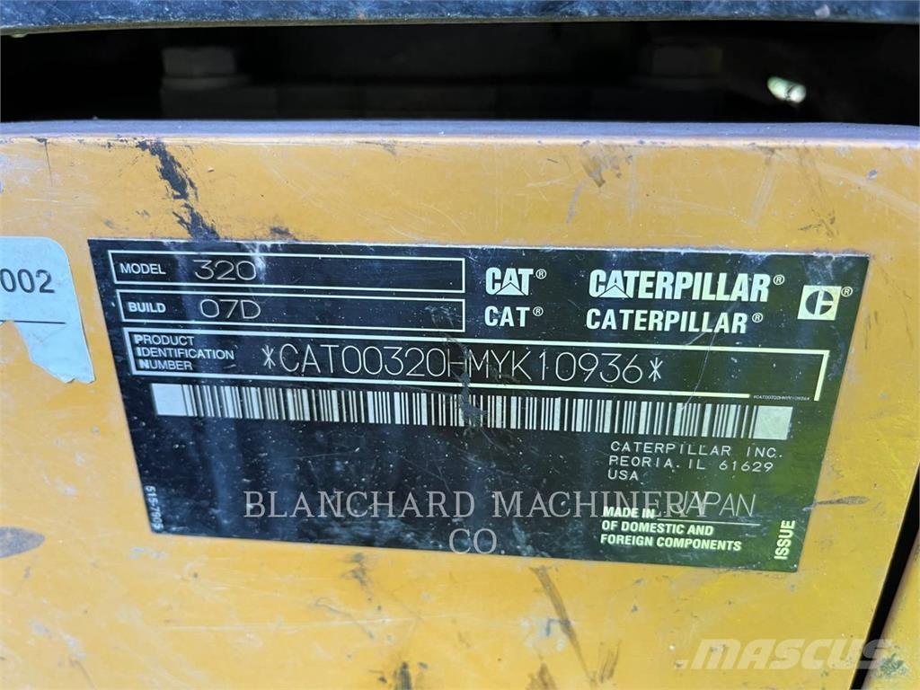 CAT 320 Гусеничные экскаваторы