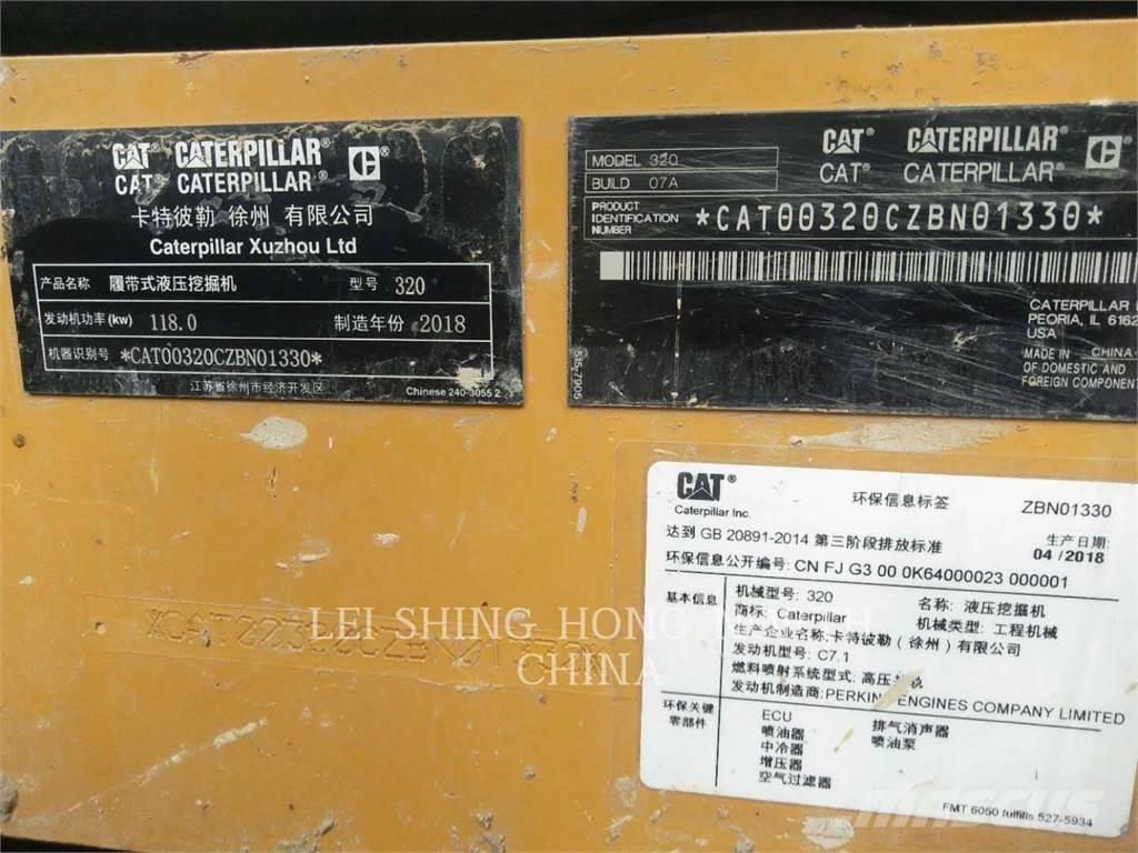 CAT 320-07 Гусеничные экскаваторы