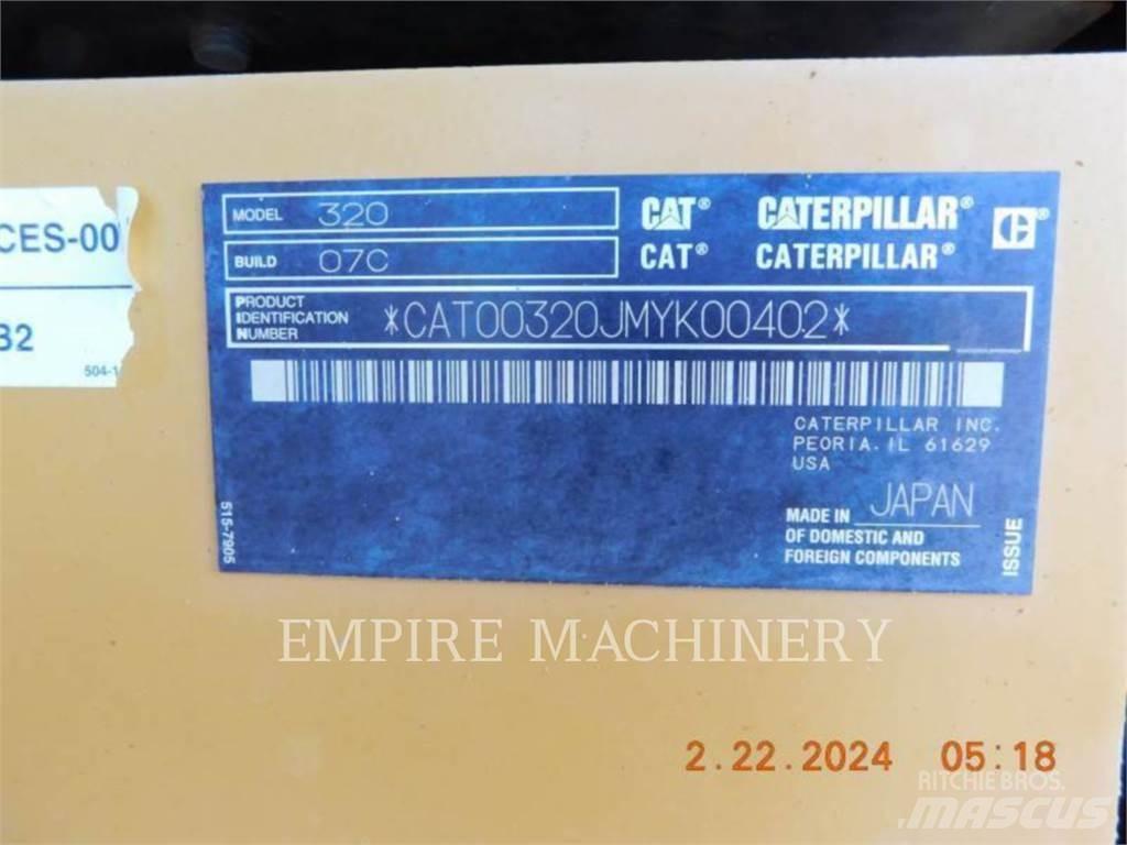 CAT 320-07 P Гусеничные экскаваторы