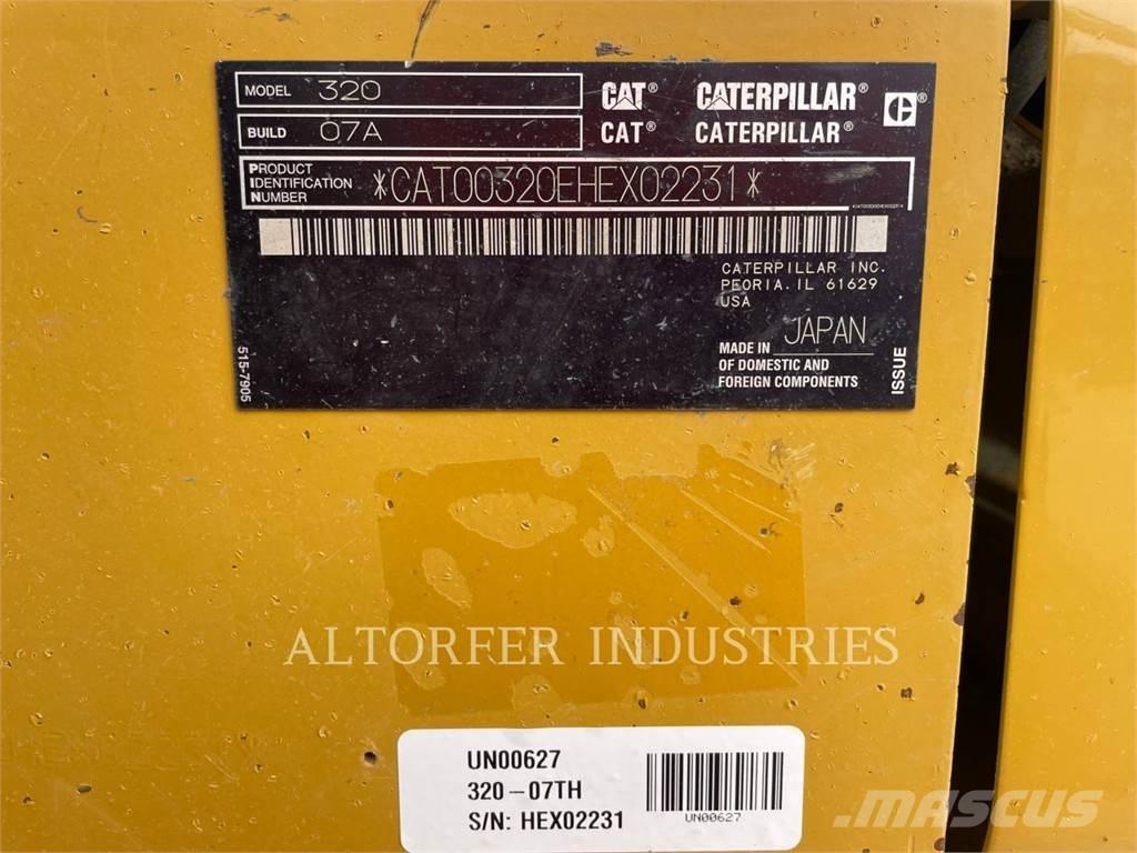 CAT 320-07 TH Гусеничные экскаваторы