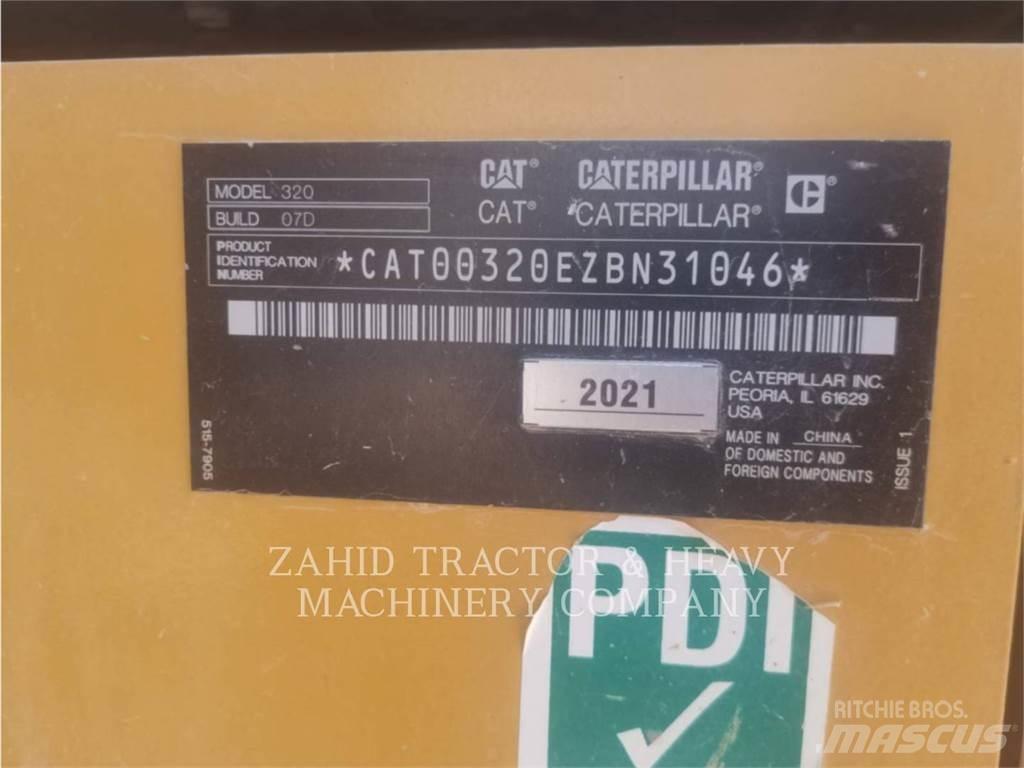 CAT 320-07D Гусеничные экскаваторы