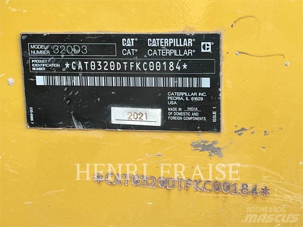 CAT 320D3 Гусеничные экскаваторы