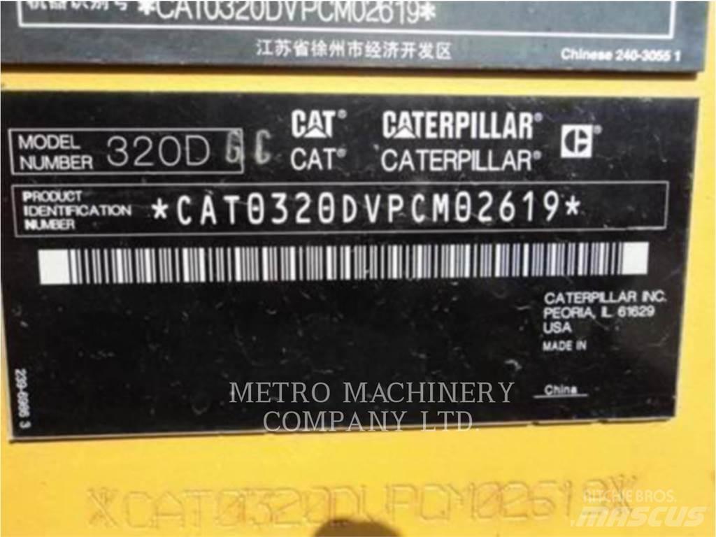 CAT 320DGC Гусеничные экскаваторы