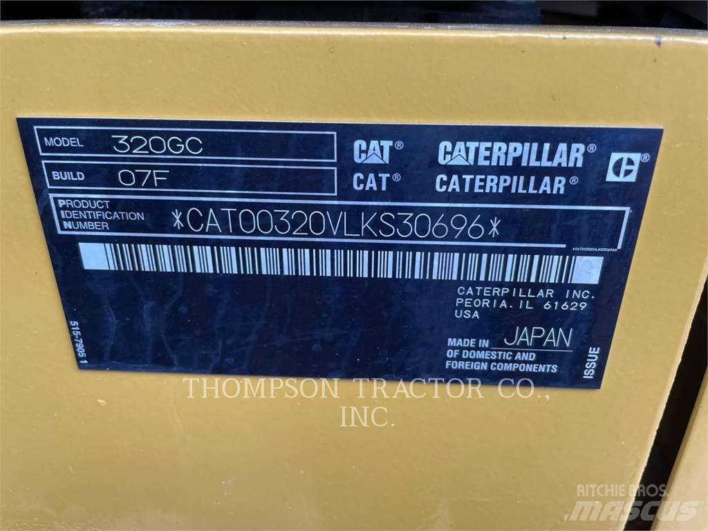 CAT 320GC Гусеничные экскаваторы
