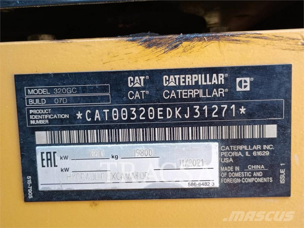 CAT 320GC Гусеничные экскаваторы