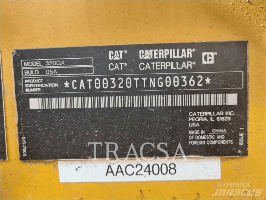 CAT 320GX Гусеничные экскаваторы