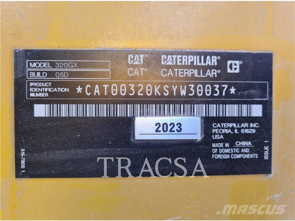 CAT 320GX Гусеничные экскаваторы