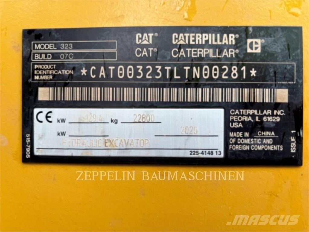 CAT 323-07C Гусеничные экскаваторы
