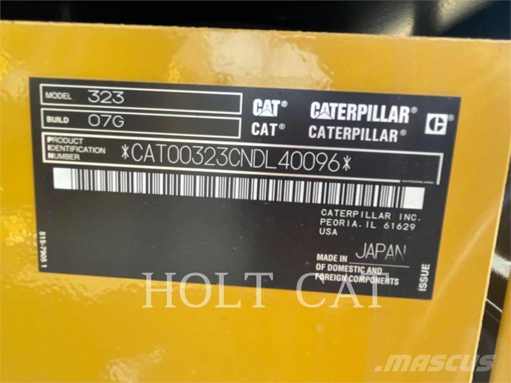 CAT 323 TC Гусеничные экскаваторы