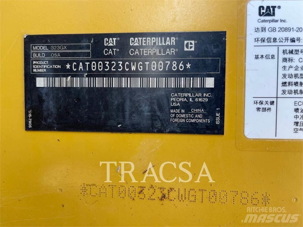 CAT 323GX Гусеничные экскаваторы