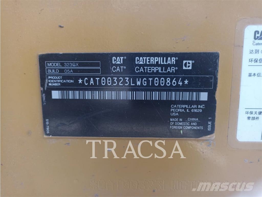 CAT 323GX Гусеничные экскаваторы