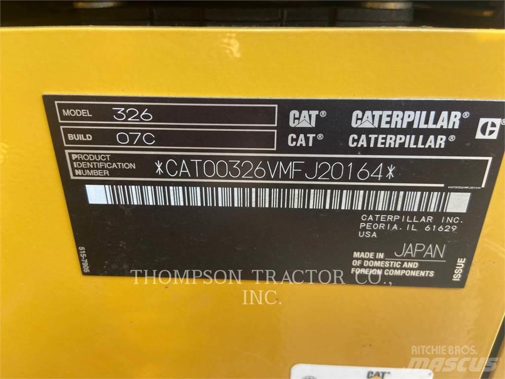 CAT 326 Гусеничные экскаваторы