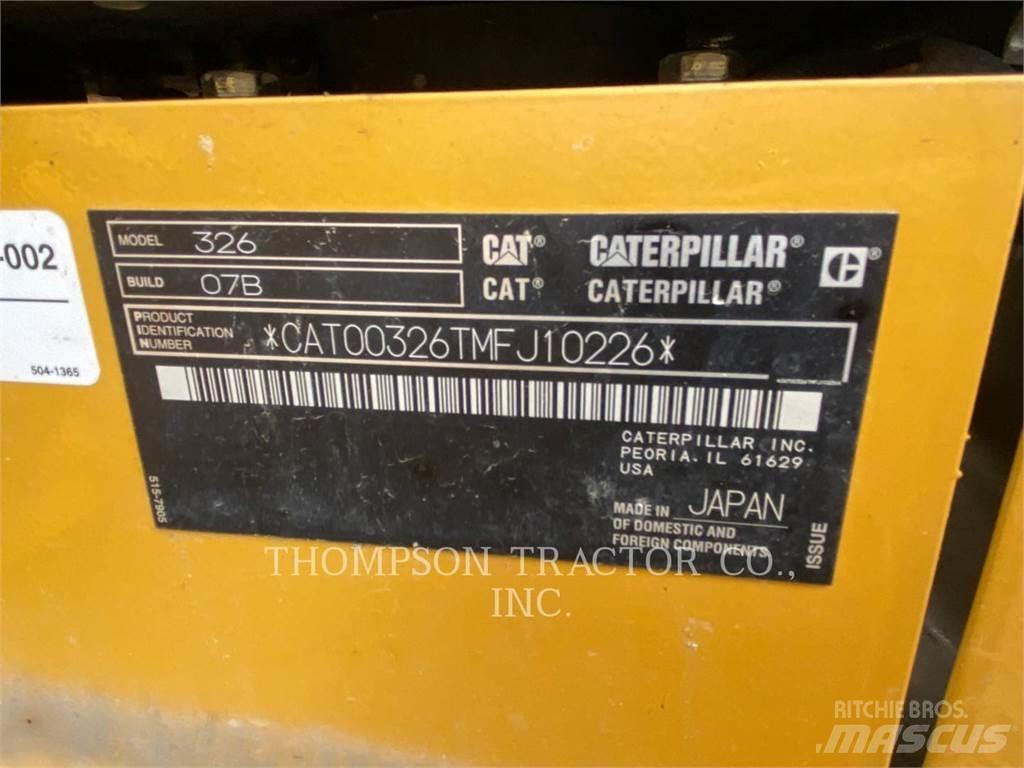 CAT 326 Гусеничные экскаваторы