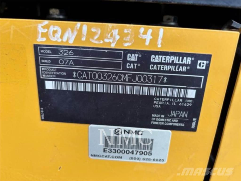 CAT 326-07 Гусеничные экскаваторы