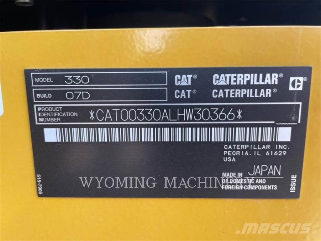 CAT 330 Гусеничные экскаваторы