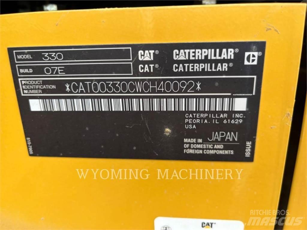 CAT 330 Гусеничные экскаваторы