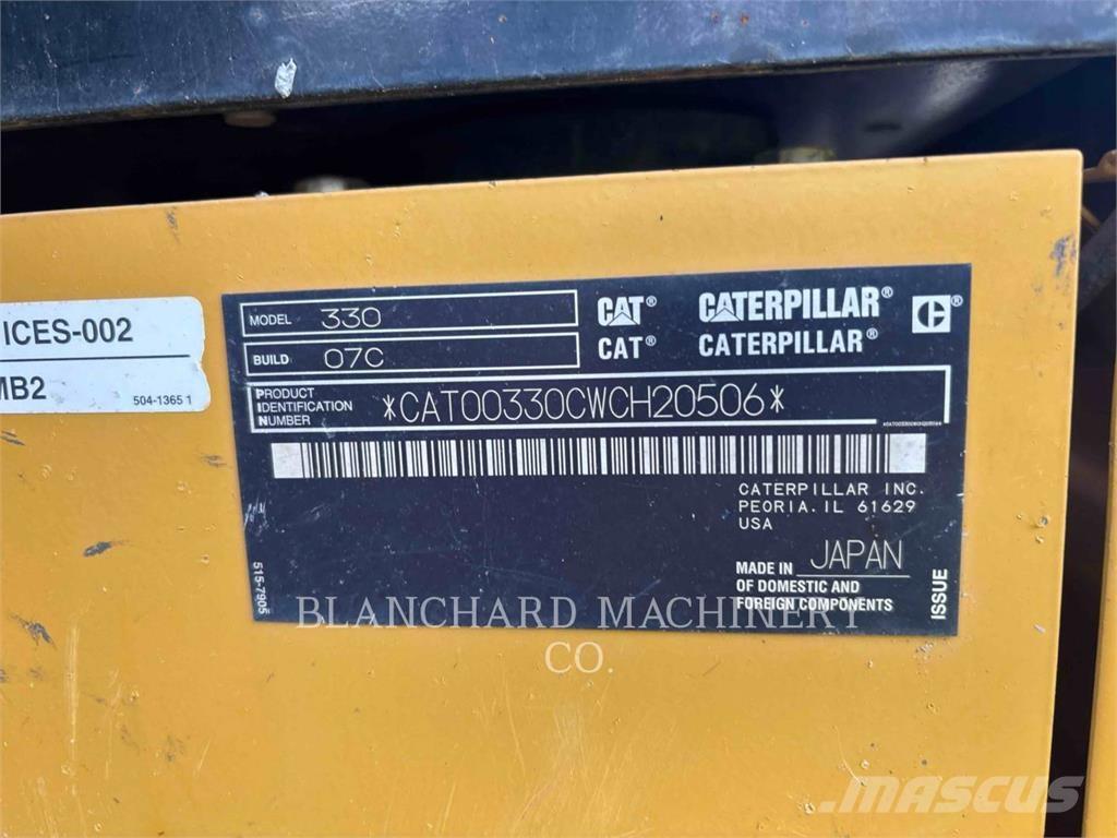 CAT 330 Гусеничные экскаваторы