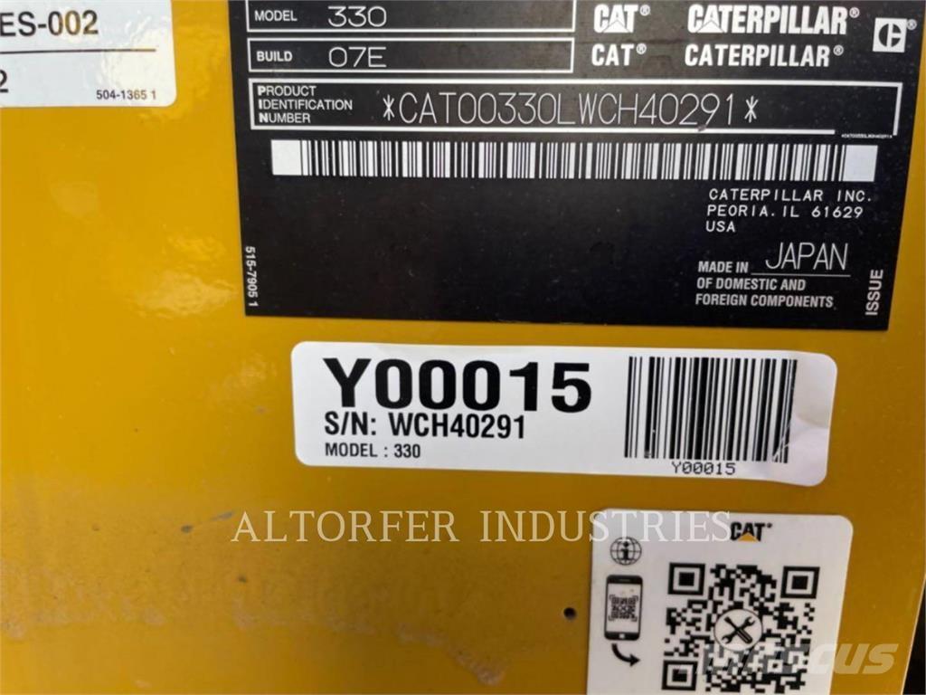 CAT 330-07 Гусеничные экскаваторы