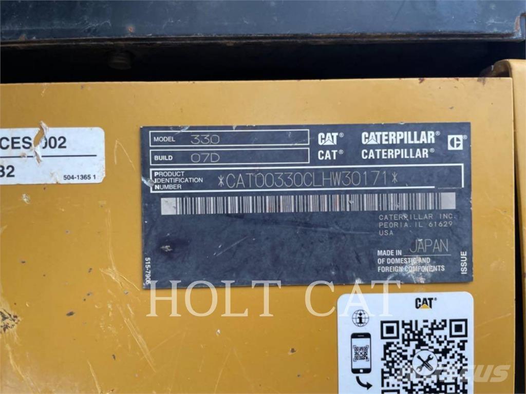 CAT 330 TC Гусеничные экскаваторы