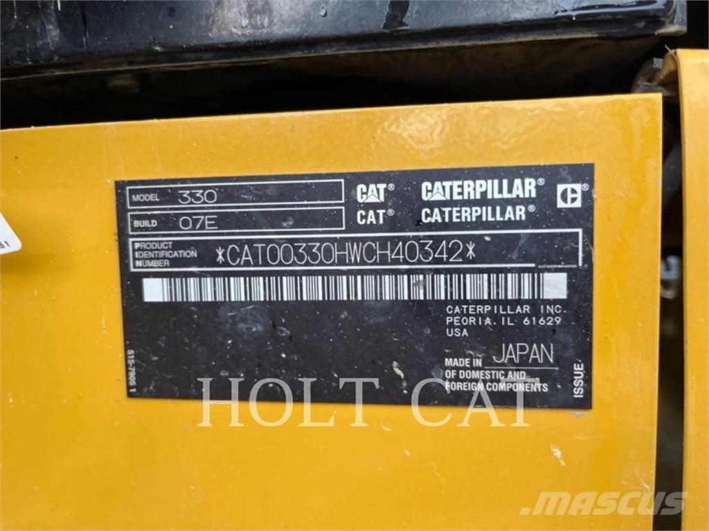 CAT 330 TC Гусеничные экскаваторы