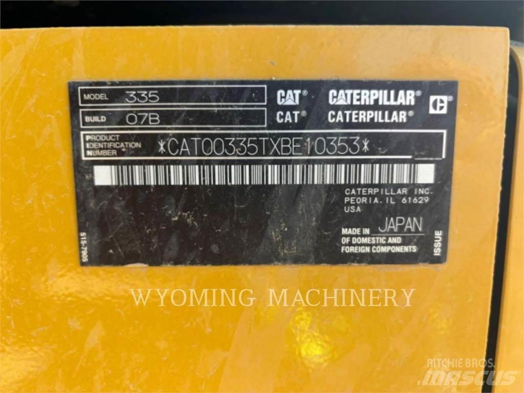 CAT 335 Гусеничные экскаваторы