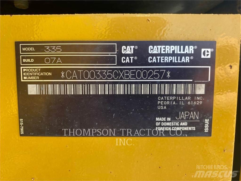 CAT 335 Гусеничные экскаваторы