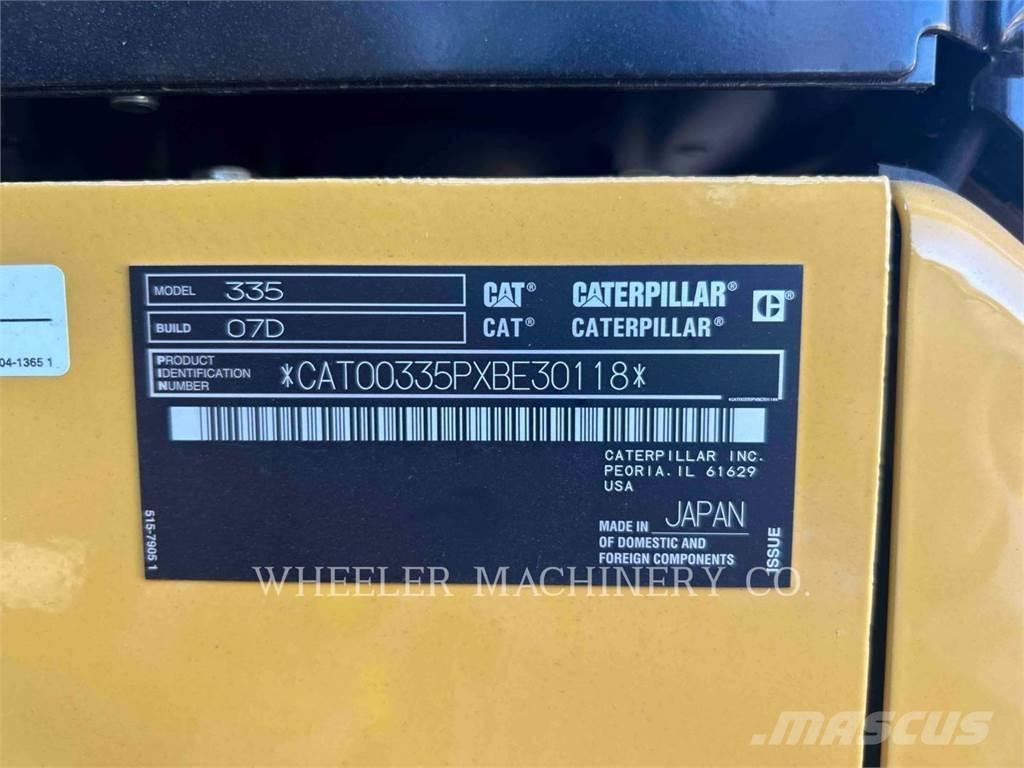 CAT 335 CF Гусеничные экскаваторы