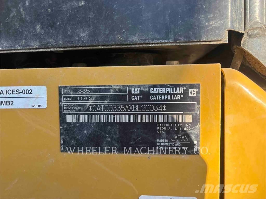 CAT 335 TH Гусеничные экскаваторы